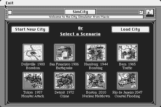 Screenshot for Simcity