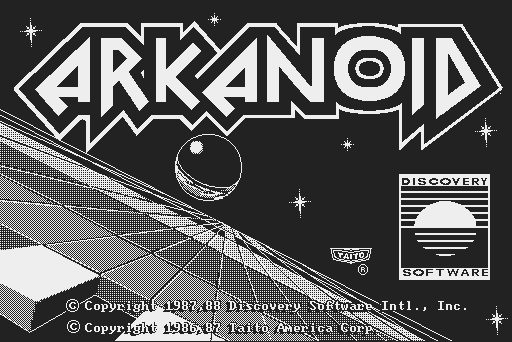 Screenshot for Arkanoid