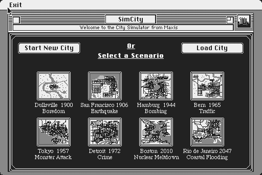Screenshot for Simcity